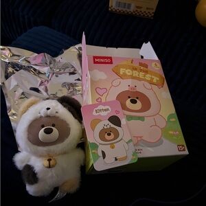 Miniso In the Forest Pendant- Kitten